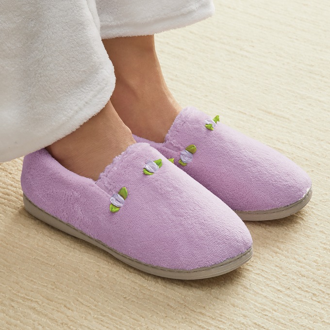 Rosette Slipper, , large
