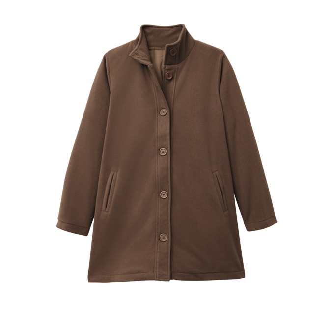 Fleece Swing Coat, , large