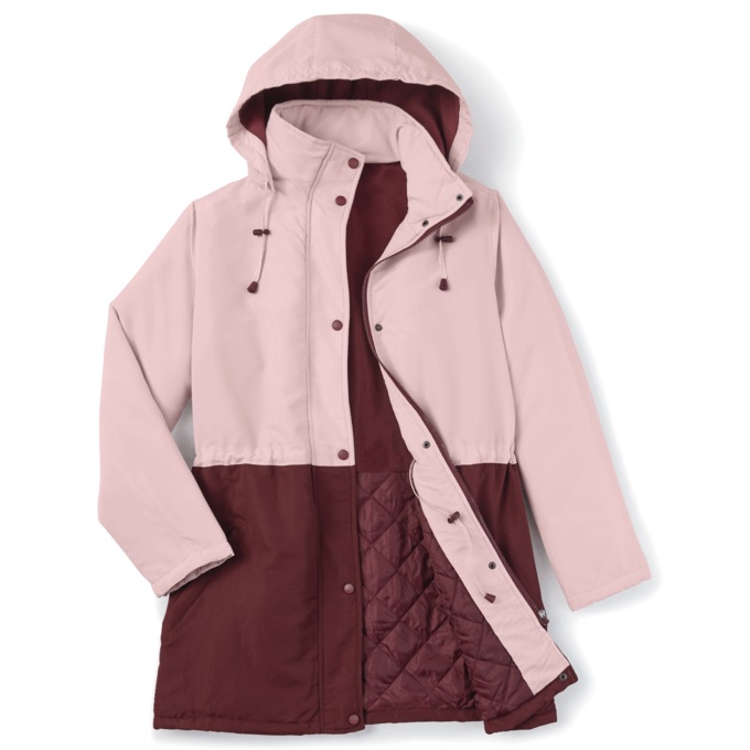 Women's Two-Tone Weather-Resistant Anorak, , large