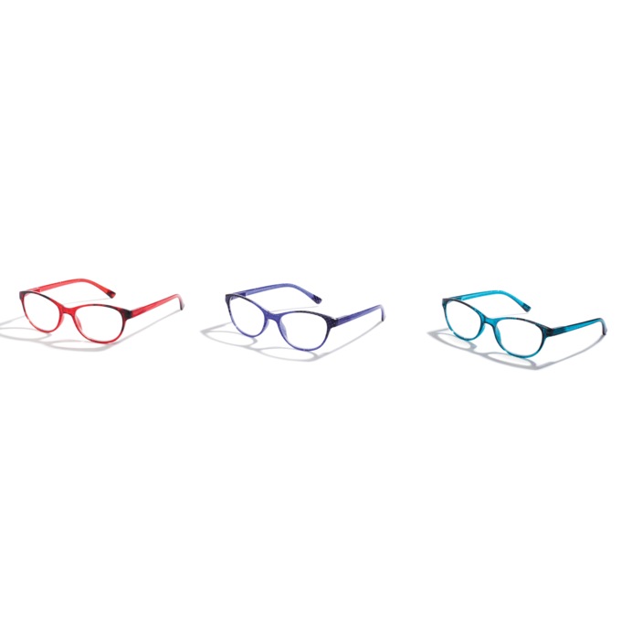 Set of 3 Round Frame Readers, , large