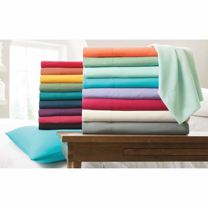 Color Connection Microfiber Sheet Set, , large