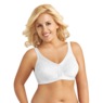 Exquisite Form&reg; Fully Side Shaping Wireless Bra, White, large