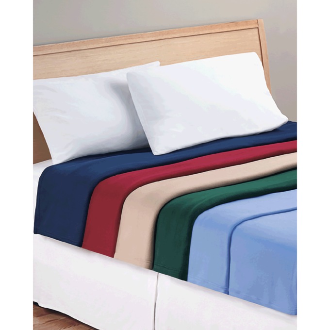 Fleece Blanket, Burgundy, large