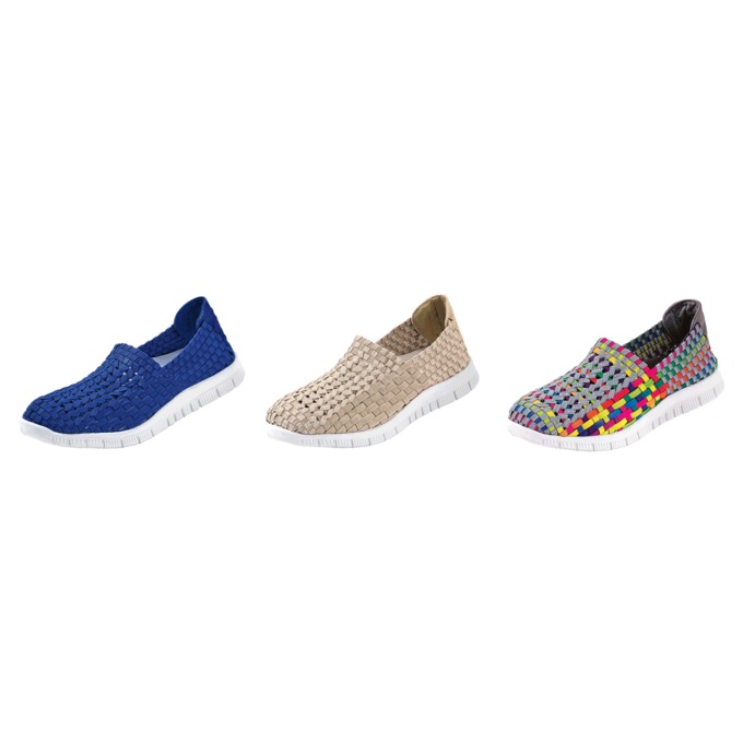Tori Casual Slip-On Shoe, Light Metallic Gold, large