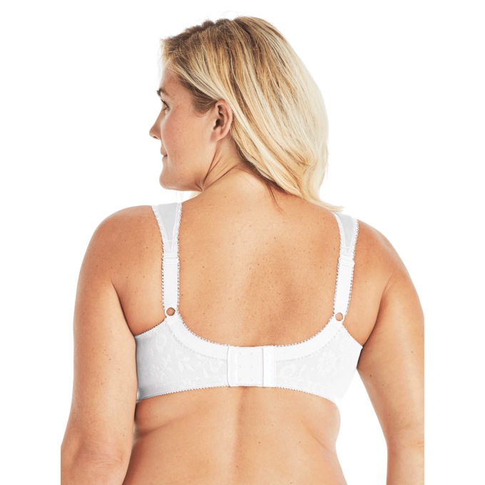 Playtex® 18 Hour® Comfort-Strap Bra, White, large