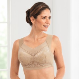 Cozee Corner&reg; Lace Full-Coverage Bralette, , large