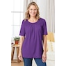 Classic Cotton Smocked Yoke Tunic, , large