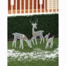 Set of 3 Lighted Deer, , large