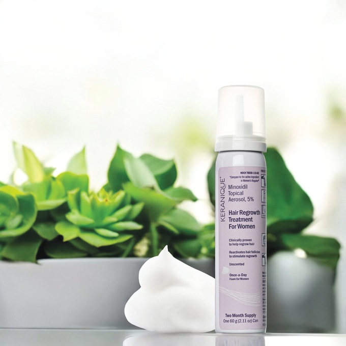 Keranique Hair Regrowth Foam, , large