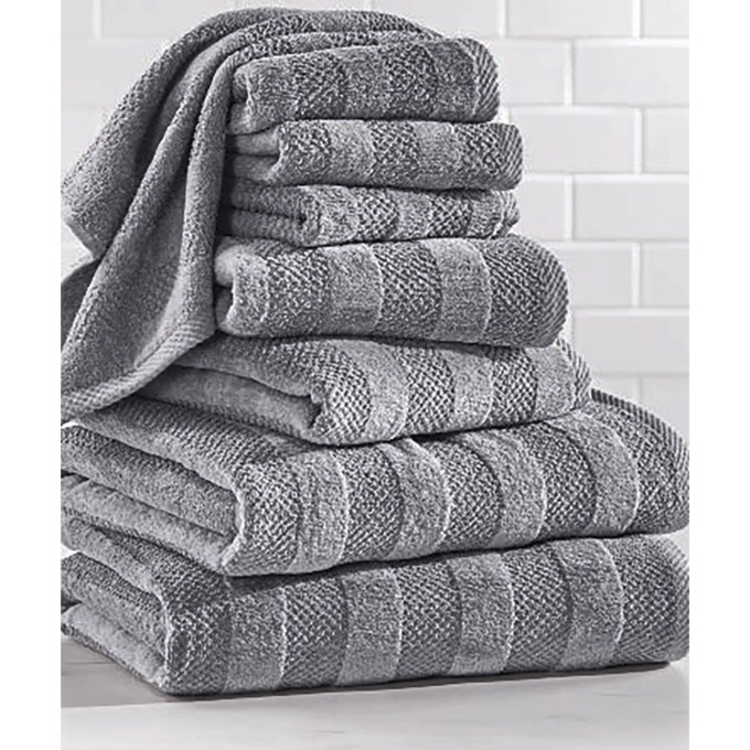 Quick Dry Cotton Bath Towel Set, , large