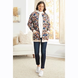 Snap-Front Cardigan, , large