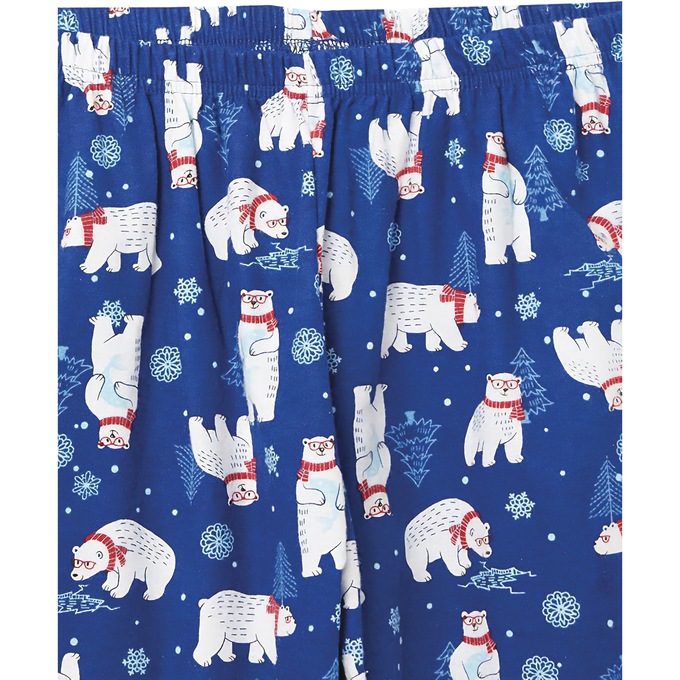 Cozee Corner® Women's Flannel Pajamas, Polar Bear, large