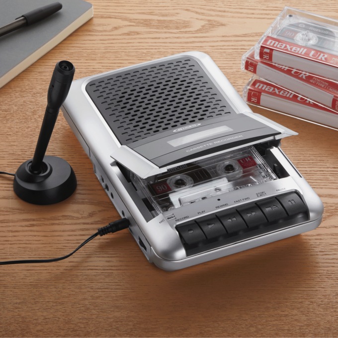 JENSEN Shoebox-Style Cassette Player/Recorder, , large