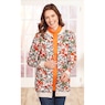 Snap-Front Cotton-Blend Women's Cardigan, , large