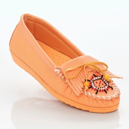 Beaded Women's Moccasin with Arch Support, , large