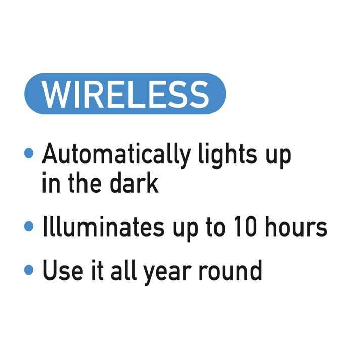 SensorBrite&reg; Solar Powered Address Light, , large