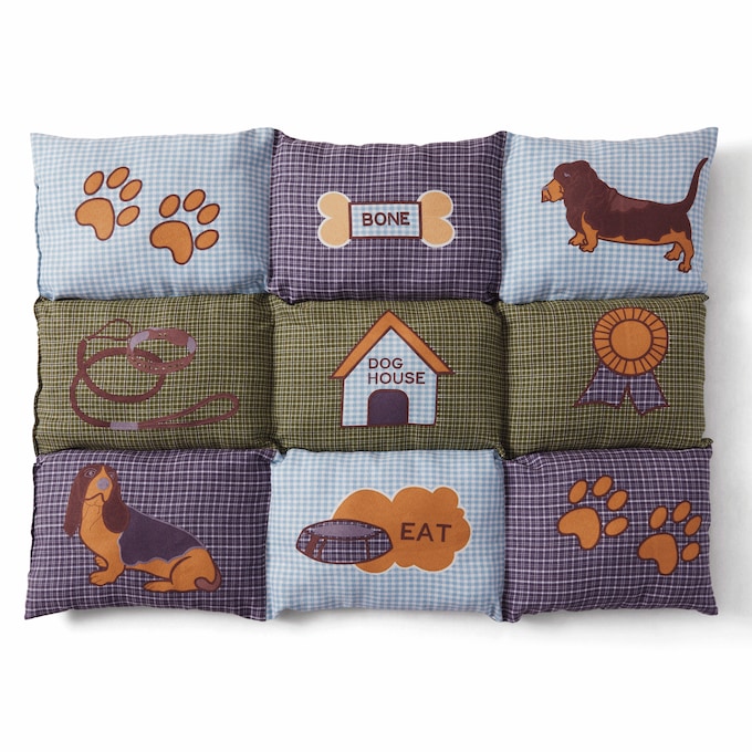 Cozy Patch Pet Bed, , large