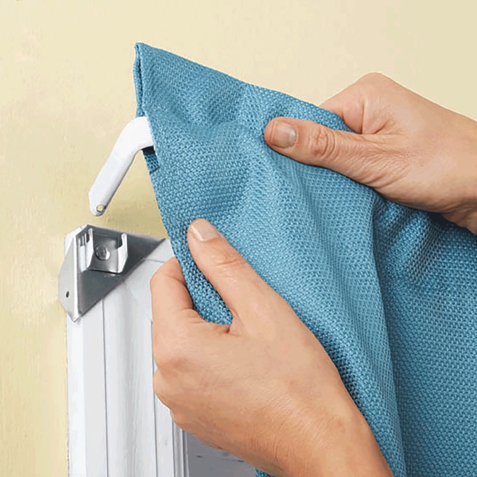 Set of 8 Instant Curtain Brackets, , large