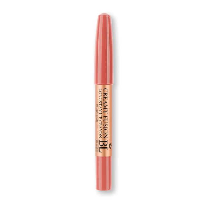 BEL London Creamy Fusion Longstay Lip Crayon, Light Nude, large