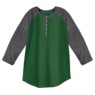 Women's Cotton Henley Baseball Top, , large