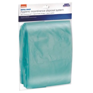 Incontinence Disposal System Refill Bags, , large