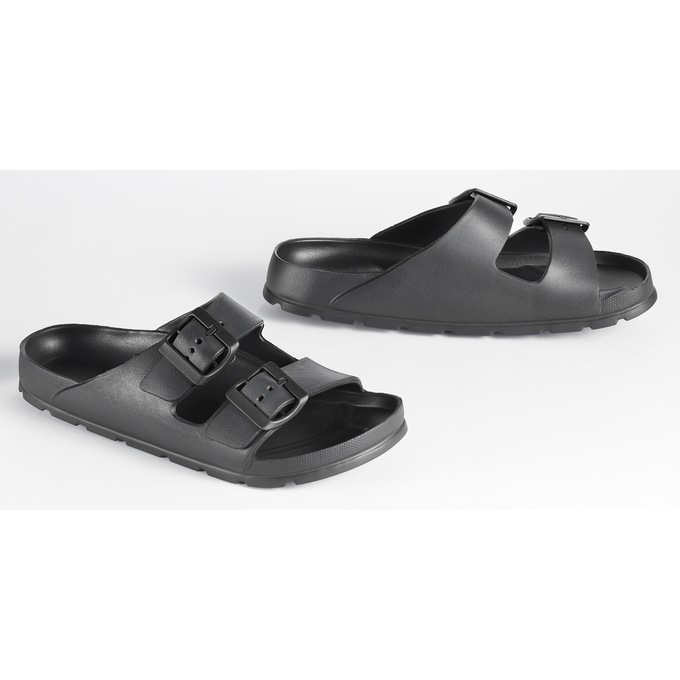 Men's Double Buckle Slide, , large