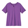 Printed Capri Pajama Set, Violet, large