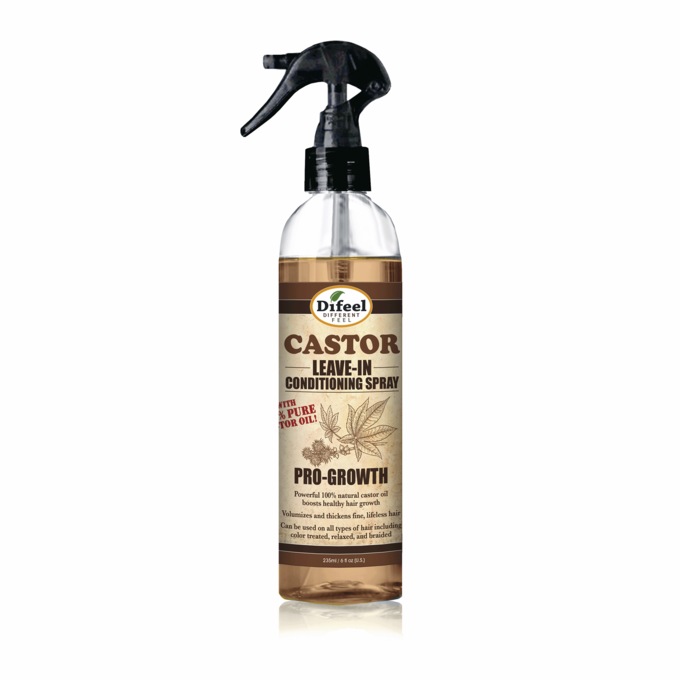 Pro-Growth Castor Oil Leave-In Conditioning Spray, , large