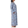 Flannel Nightgown, Blue Paisley, large
