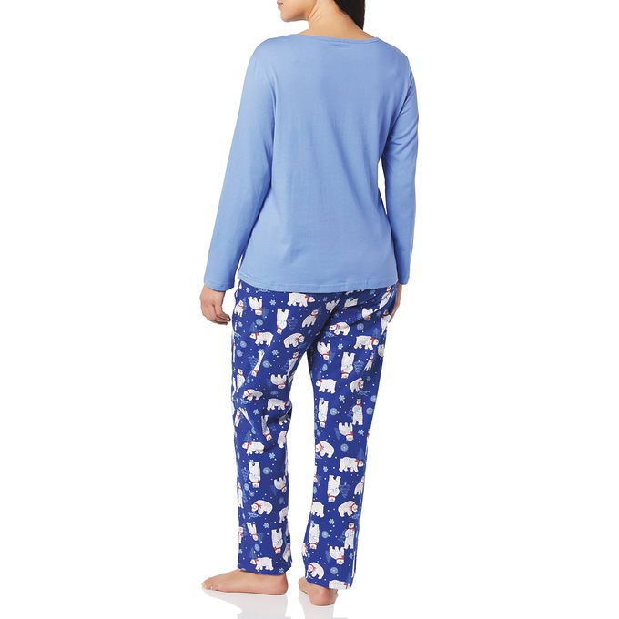 Cozee Corner® Women's Flannel Pajamas, Polar Bear, large