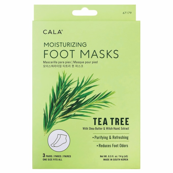Tea Tree Moisturizing Foot Mask, , large
