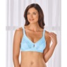 2-Pack Instant Shaping by Plusform Lace-Inset Wire-Free Bras, Blue, large