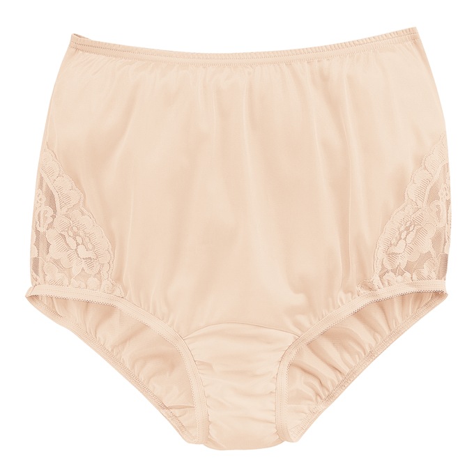 Vanity Fair&reg; 3-Pack Women's Full-Coverage  Briefs with Elegant Lace Details
, Fawn Multi, large