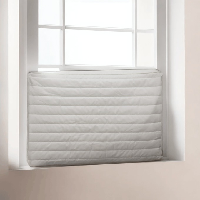 Quilted Indoor Air Conditioner Cover, , large