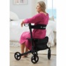 Dr. Leonard's® Foldable Aluminum Rollator, , large
