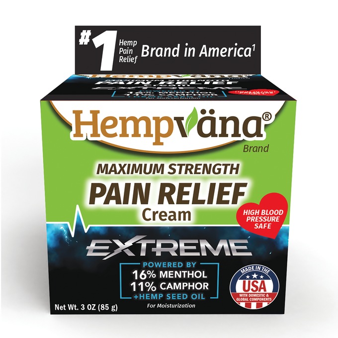 Hempvana Extreme Pain Relief Cream, , large