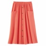 Ribbed Knit Midi Skirt, , large