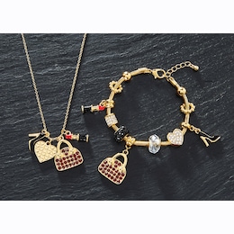 Shopping Charm Necklace or Bracelet, , large