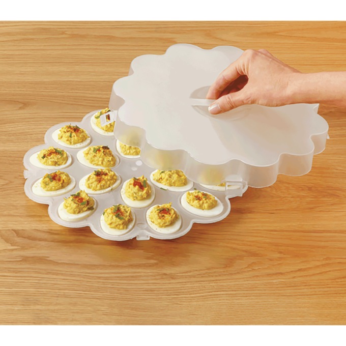 Plastic Deviled Egg Tray, , large