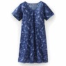2-Pack Silky Tricot Nightgowns, Paisley Royal, large