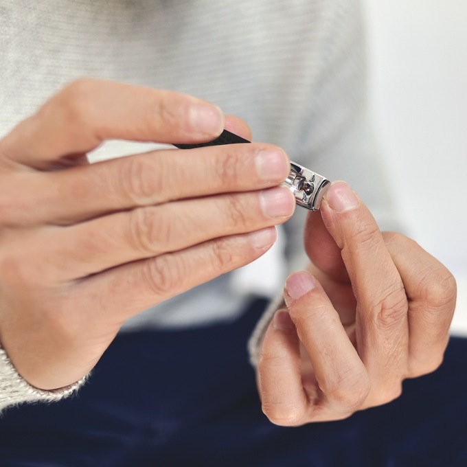 Set of 2 Non-Slip Nail Clippers, , large