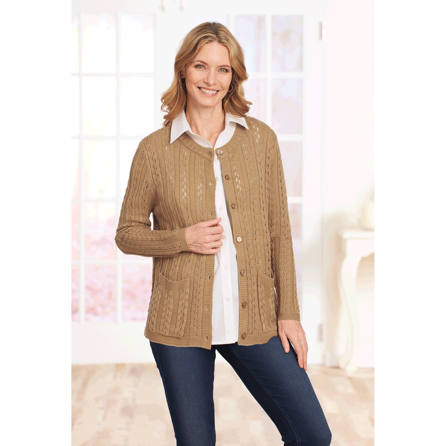 Cable Knit Cardigan | Essentials