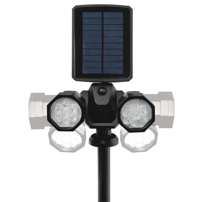 Bell+Howell Solar-Powered Bionic Spotlight Duo, , large