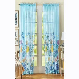 Bloom Sheer Window Panel, , large