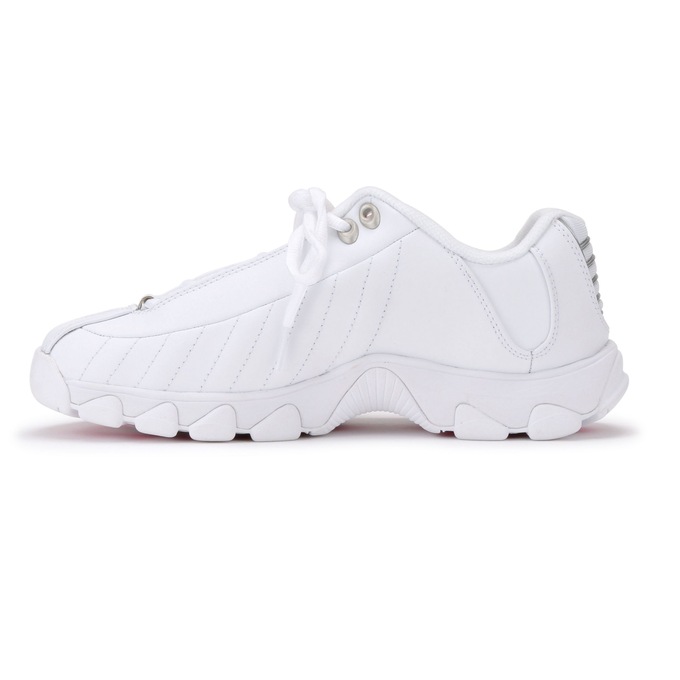 K-Swiss Women's ST329 Cross Training Shoe, White Shocking Pink, large