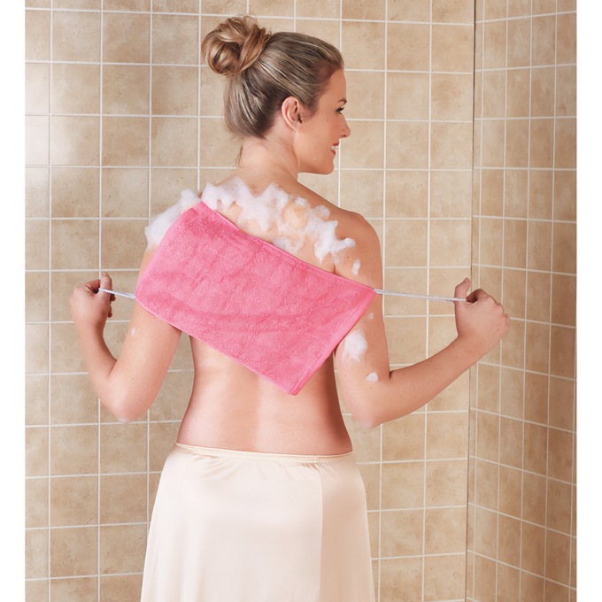 2-Pack Easy-Reach Washcloths, , large