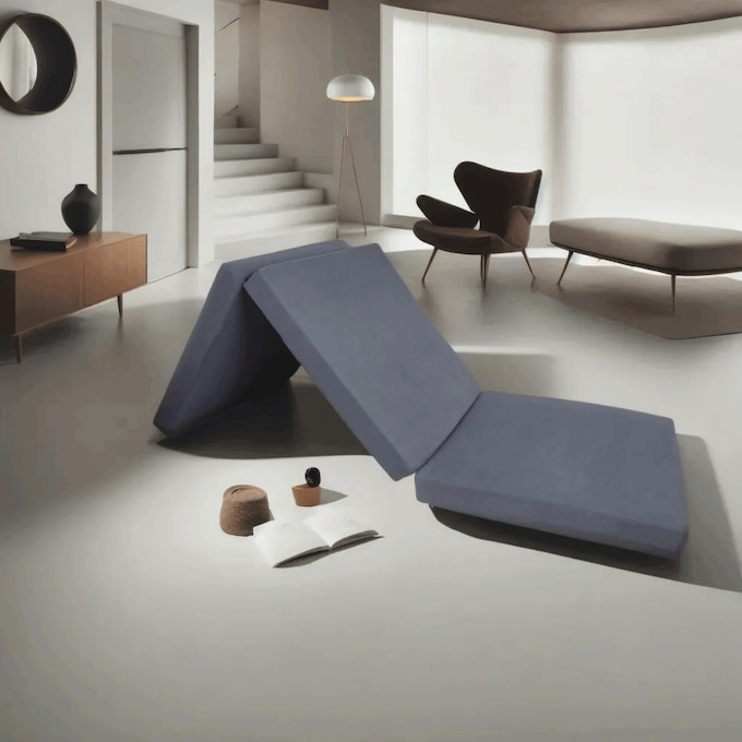 Trifold Mattress with Pillow, , large