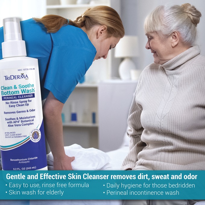 TriDerma™ Clean & Soothe Bottom Wash , , large