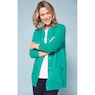 Snap-Front Cotton-Blend Women's Cardigan, , large