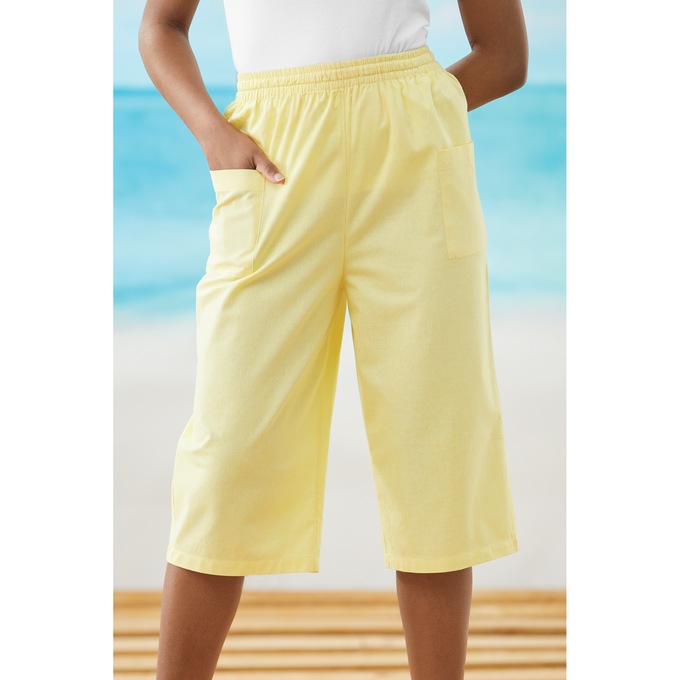 Easy Pull-On Capri, , large
